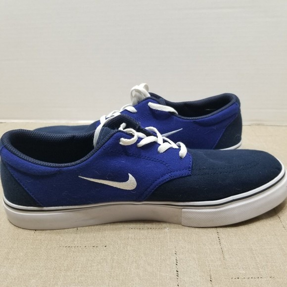 Nike SB Charge Skate Shoes Blue Size 7 Youth Canvas Sneaker Unisex Boys Girls - Picture 5 of 12